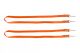 Kavan - Schleppgurte mit Haken orange für RC-Crawler 2 Stück