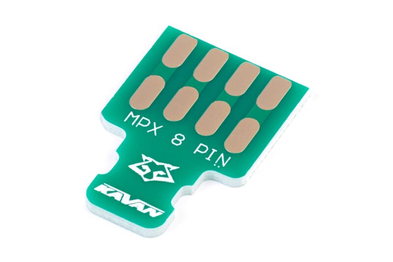 Lötplatte MPX 8pin Stecker (2 Stück)