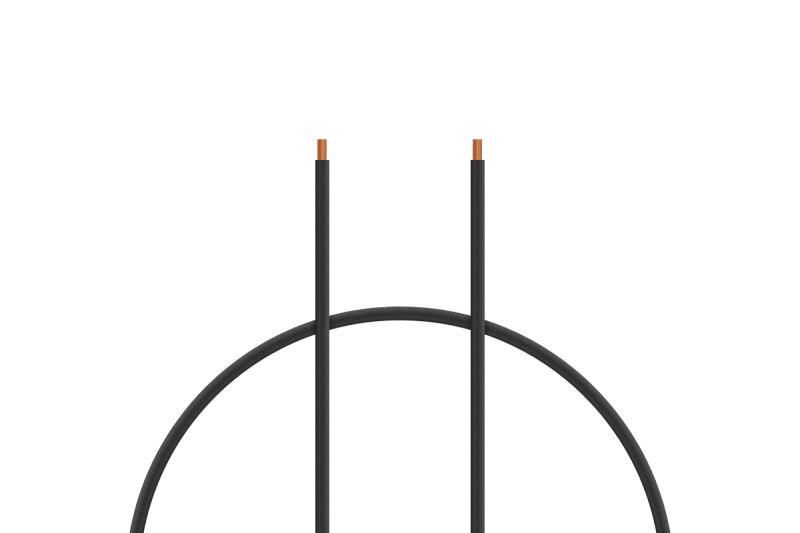 Kavan - Silikonkabel 1.5mm2 1m (schwarz)