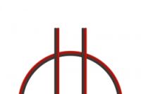Kavan - Kabel Doppelleitung 2x0,35 mm2, blau/rot (PVC)