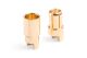 Kavan - G6,0mm Federstecker Gold 1Paar