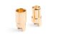 Kavan - G6,0mm Federstecker Gold 1Paar