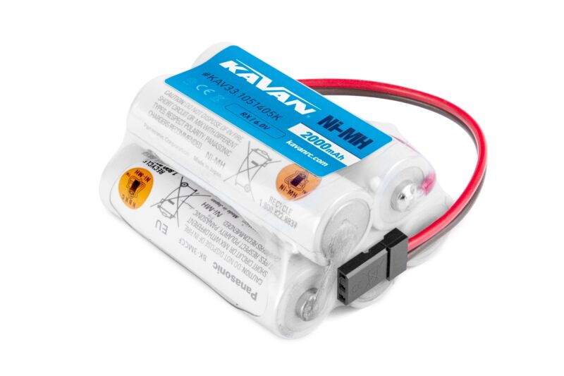 eneloop 6,0V 2000AA Sanyo RX 5-Zellen-Empfängerpack (Pyramide)