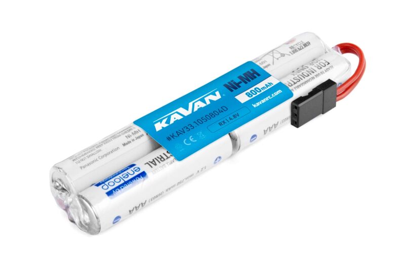 eneloop 4,8V 800 AAA Sanyo RX 4-Zellen-Empfängerpack (lang)