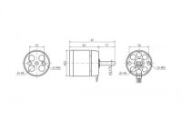 KAVAN Brushless Motor C2225-2000
