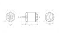KAVAN Brushless Motor C3530-1400
