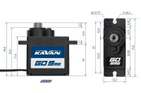 GO-9MG Servo (0.11 s/60°, 2.2 kg.cm)