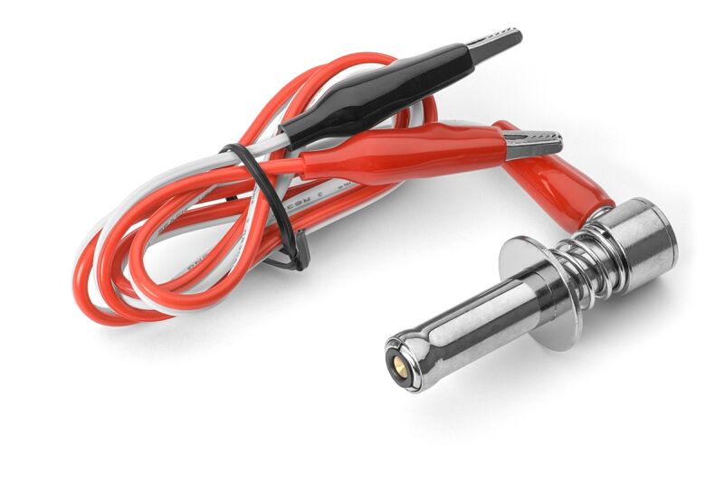 Glühkerzenstecker mit Spannzangenklemmung kurzer Schaft 33,5mm