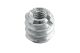 Kavan - Gewindeeinsatz M6x12x12mm, 4 Stück