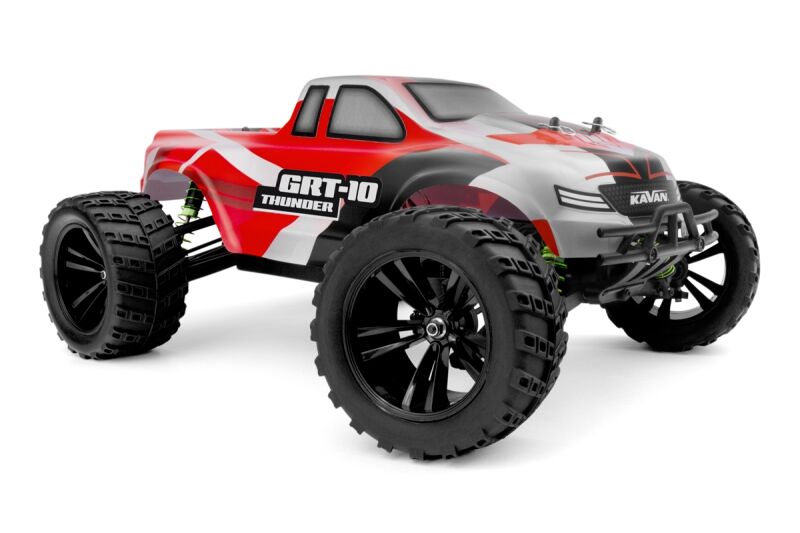 Kavan - GRT-10 Thunder brushless 4WD Monster Truck rot - 1:10