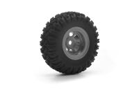 Kavan - GRE24 MT Crawler Felgen- und Reifen-Set grau (4...