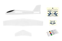 Pixie Freiflugmodell EPP weiß mit Marker-Set