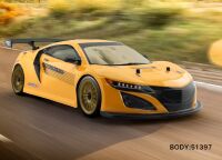 HSP GT PRO 1/10 2,4 GHz Brushless On-Road, gelb