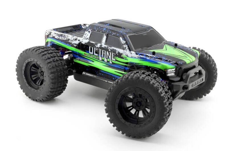 HSP Octane 1/10 2,4 GHz Brushed Monster Truck, grün