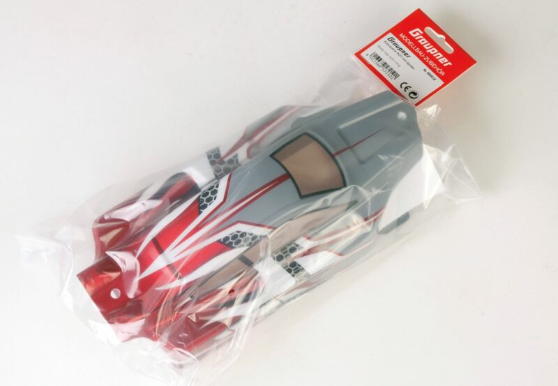 GM Racing - Karosserie rot mit Spoiler