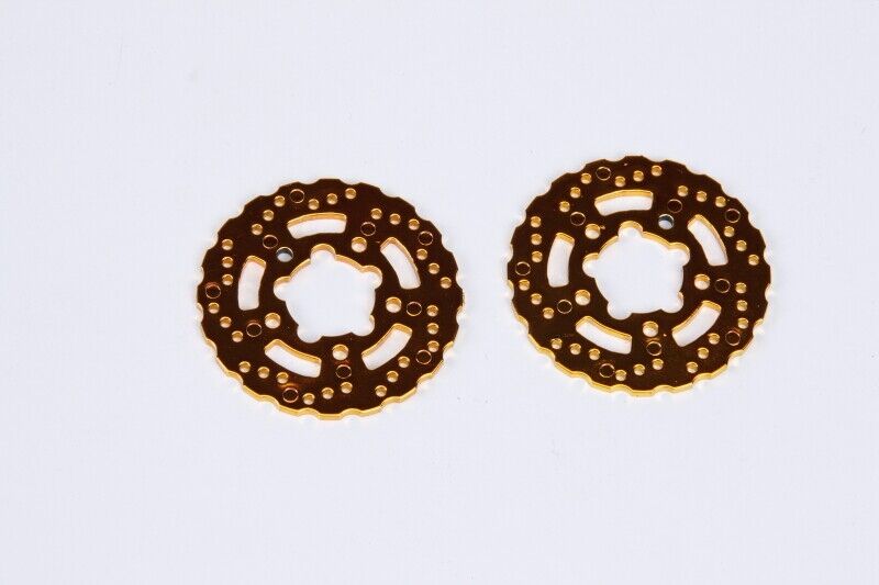 GM Racing - Bremsscheiben gold
