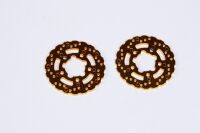 GM Racing - Bremsscheiben gold