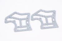 GM Racing - Hauptrahmen Kohlefaser silber