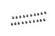 Graupner - Schraube Innensechskant M4X8 DIN912 VE20