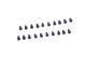 Graupner - Schraube Innensechskant M4X8 DIN912 VE20