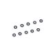 Graupner - Unterlegscheibe 3,2/9x0,8mm VE10
