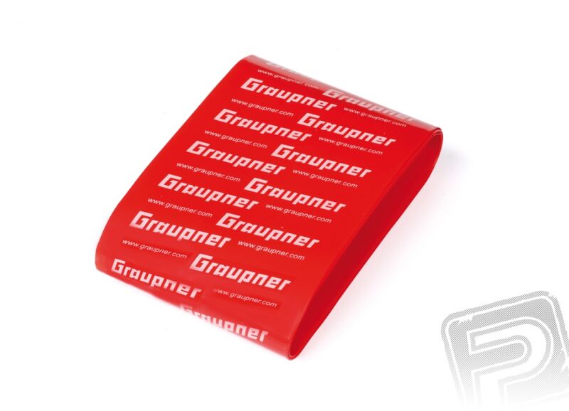 Graupner - Schrumpfschlauch 45mm rot, 1 m
