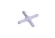 Graupner - Schlauchverbinder 4 mm Kreuz