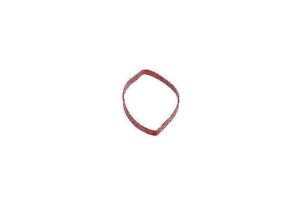 Graupner - Gummiringe 75x6x1mm, rot 10 Stück