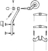 Dubro - Scale-Sporn mit Rädchen, (20-60)