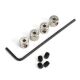 Dubro Einstellringe 1/16" (4 St.)