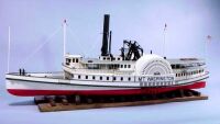 Dumas - Mount Washington 1130mm Flussdampfer, ABS Rumpf