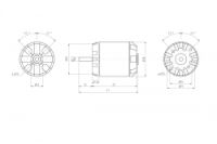 FOXY G3 Brushless Motor C2208-1000