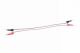 Graupner - Ladekabel mit 4 mm Schutzsteckern 0,5 m