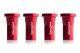 SpotOnRC - Abstandsäule M6 30mm Rot 4Stück