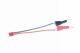 Graupner - Ladekabel G3,5 2,5qmm 4 mm Schutzstecker