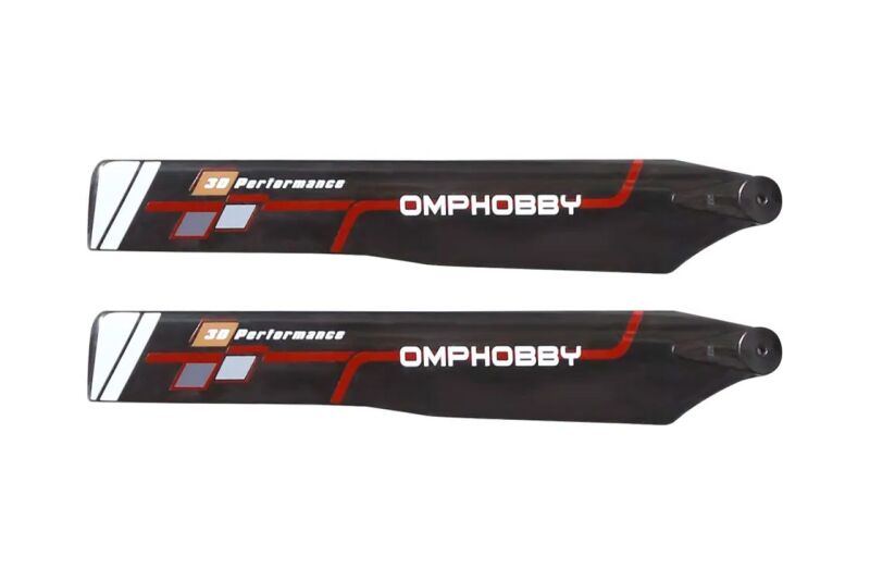 OMP - M1 Hauptrotorblätter - Rot