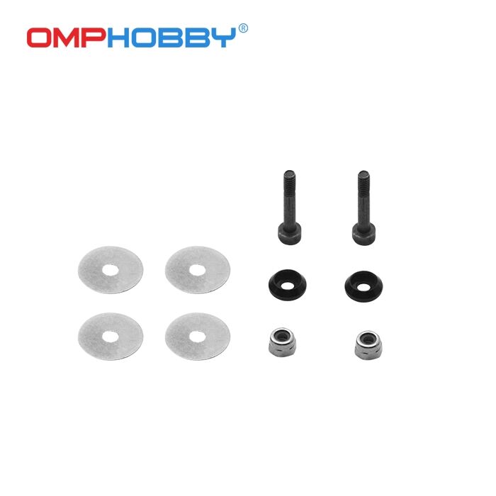 OMP - M2 Blechschrauben Set für Hauptrotor