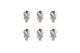 OMP - M4 Set Kugelgelenke 3mm (Rotoren