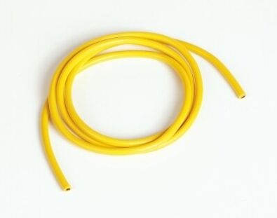 Graupner - Silikonkabel 4,1 qmm, 1 m, gelb, 11 AWG