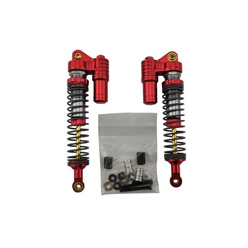 RC Parts - Ultimate Racing - 1/10 Crawler Shocks W/Faux Reservoir 110mm, Black, 2 Pcs.
