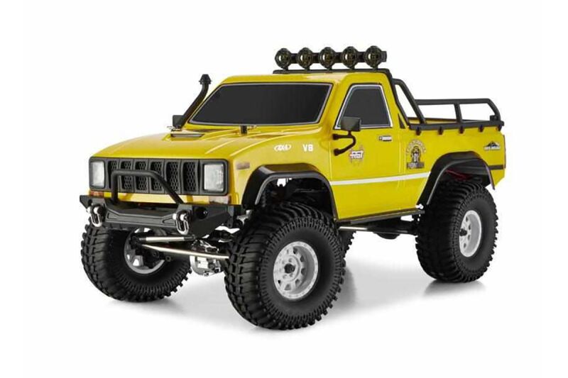 RGT - PIONEER 1/10 Set 2,4GHz, gelb