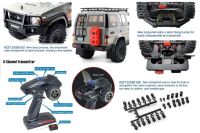 RGT - Crawler Rescuer Set - weiß - 1:10