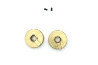 RGT - Messing-Hinterradgewicht Set 95 g (2 Stück)