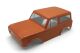 RGT - CRUISER V3FD Lackierte Karosserie - orange