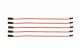 Graupner - Servo Verlängerungsk0,16 qmm, 600 mm (5 stück)