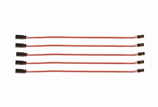Graupner - Servo Verlängerungsk0,3 qmm, 150 mm (5 Stück)