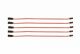 Graupner - Servo Verlängerungsk0,3 qmm, 150 mm (5 Stück)