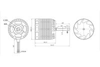 Sunnysky - M4530R 518kV Heli BLS Motor