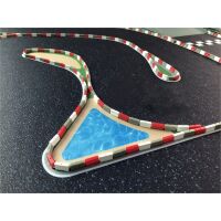 Turbo Racing - Strecken Begrenzungen, Weiss, 50 Stück