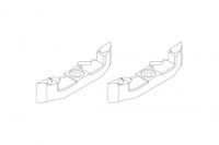 Turbo Racing - Metall GRUND-Halter für vordere...